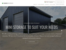 Tablet Screenshot of edwardsministorage.com
